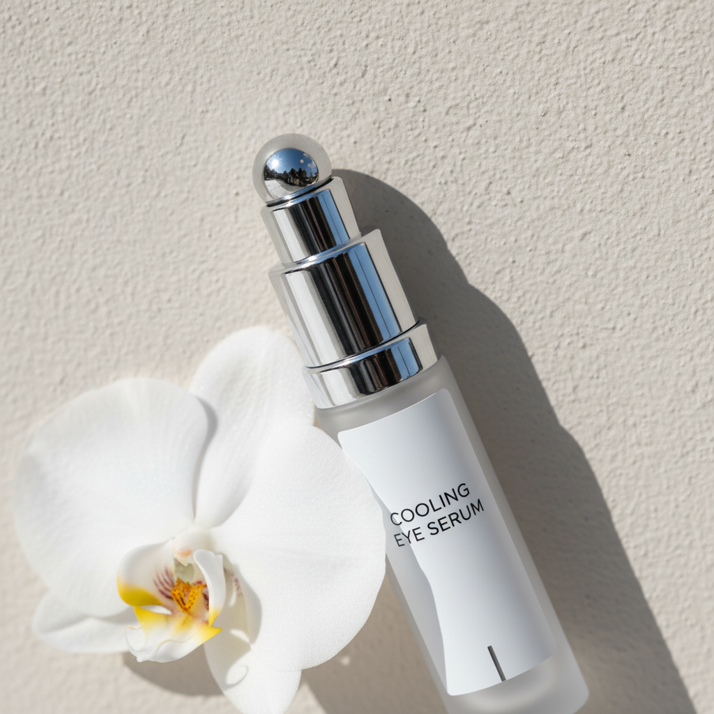 The Cooling Metal Tip Eye Serum Roller – White Orchid