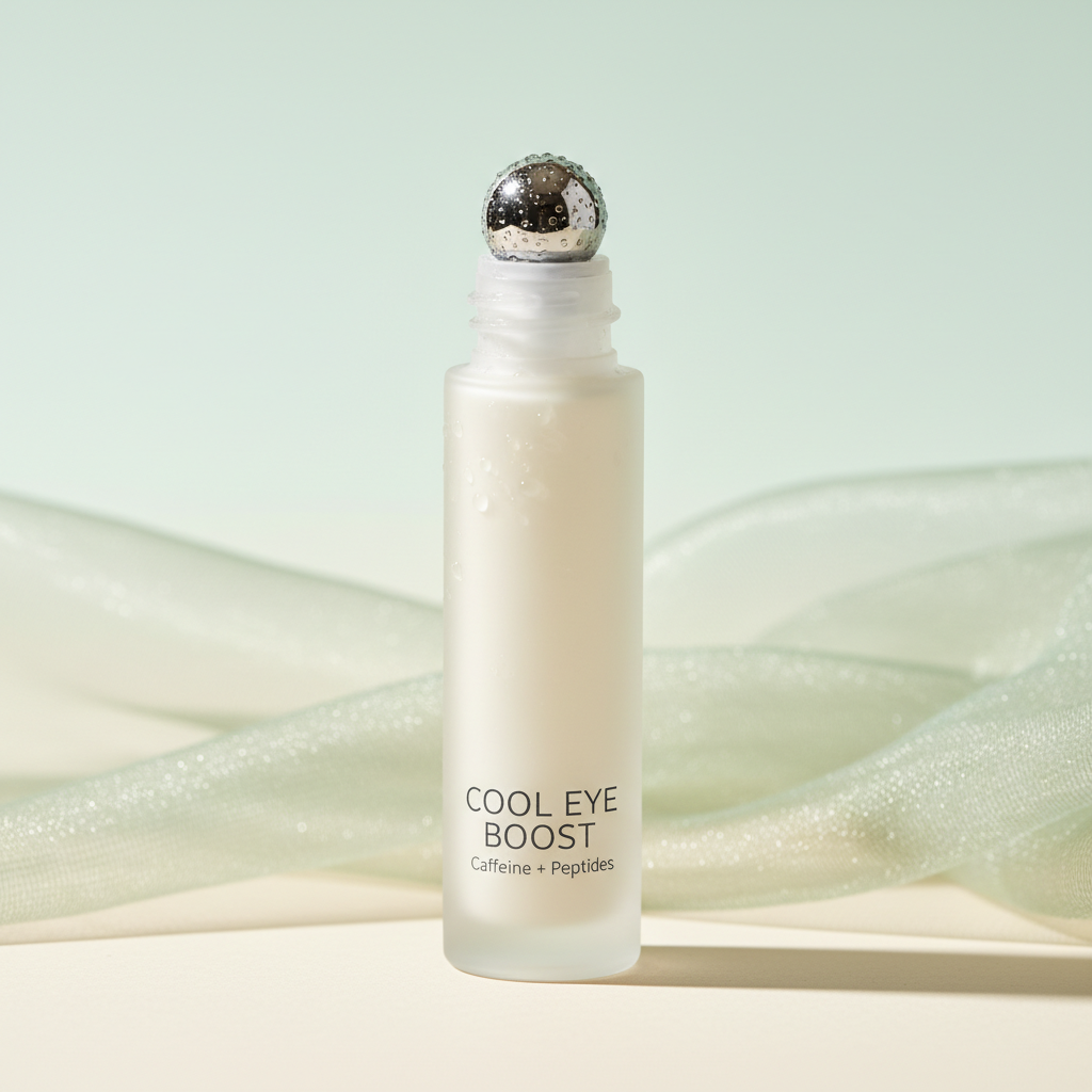 The Cooling Metal Tip Eye Serum Roller – Mint Veil